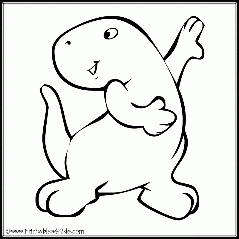 cute dinosaur coloring pages | Free coloring pages