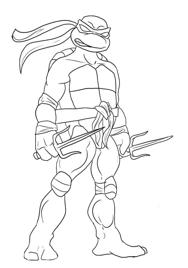 Leonardo-Ninja-Turtle-Coloring