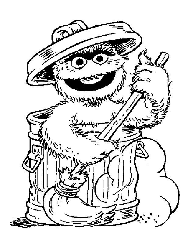 Sesame Street Coloring Pages | Free Coloring Online
