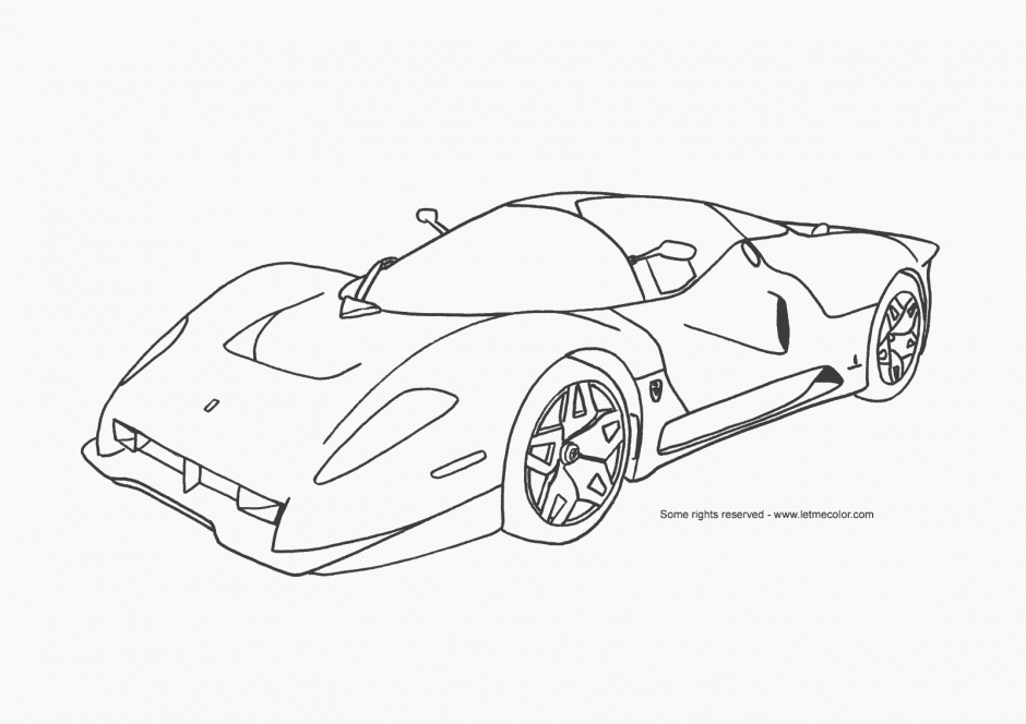 Speed Car Coloring Pages Free Printable Coloring Pages 37204 Car