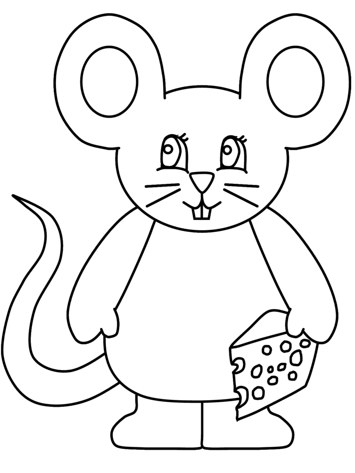 Mouse coloring pages | Coloring-