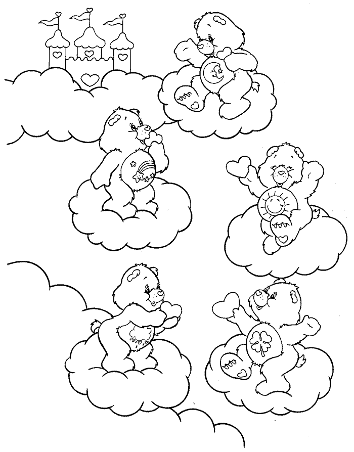 Care Bears Coloring Pages (13) | Coloring Kids