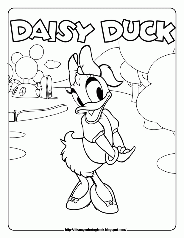 Free Printable Ugly Duckling Coloring Pages