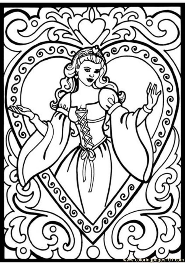 Coloring Pages 32 Princess Coloring Pages (Entertainment > Games