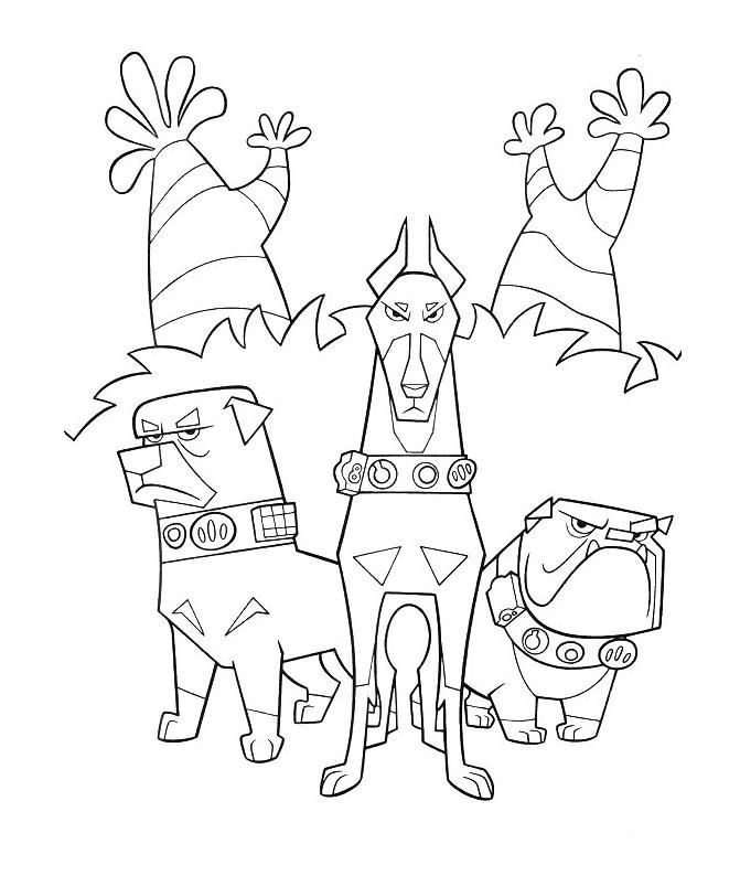 Print The Team Dog Coloring pages : New Coloring Pages