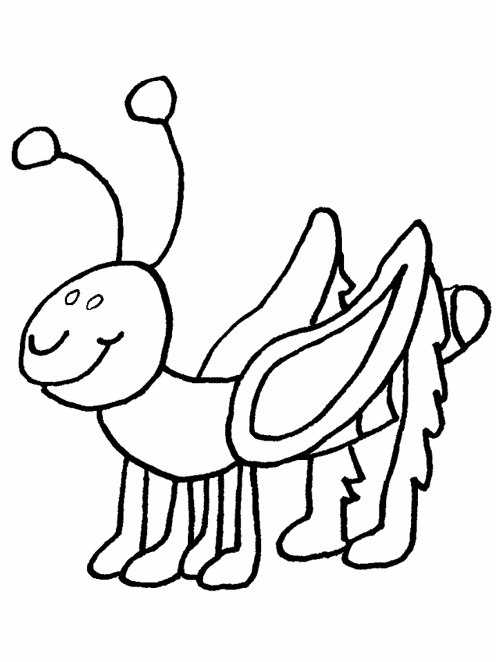 Bug Coloring Pages For Kids 277 | Free Printable Coloring Pages