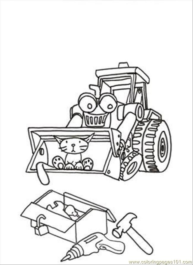 Coloring Pages Scoop (Cartoons > Bob the Builder) - free printable