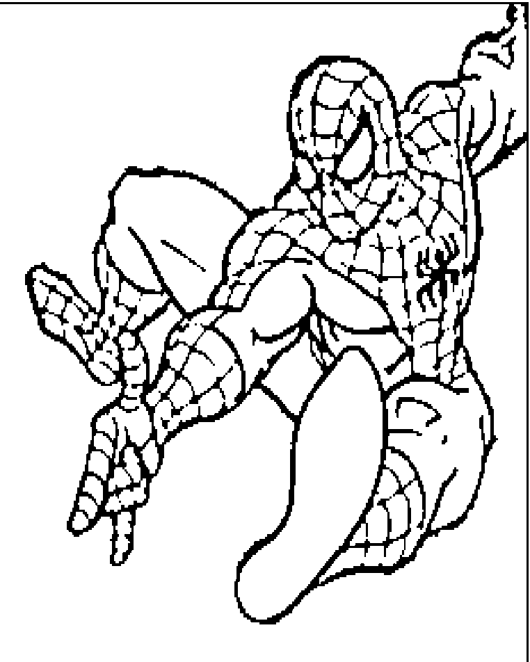 Spider Girl Coloring Pages 46 | Free Printable Coloring Pages