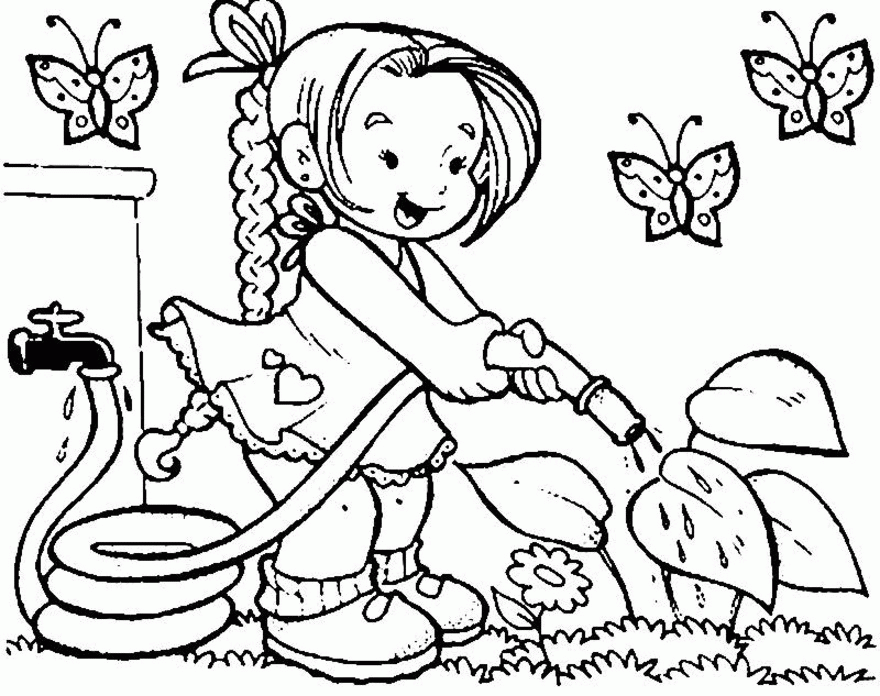 Coloring Pages Kid 7 | Free Printable Coloring Pages