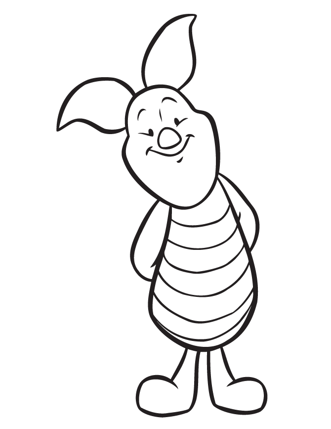 y piglet Colouring Pages (page 3)