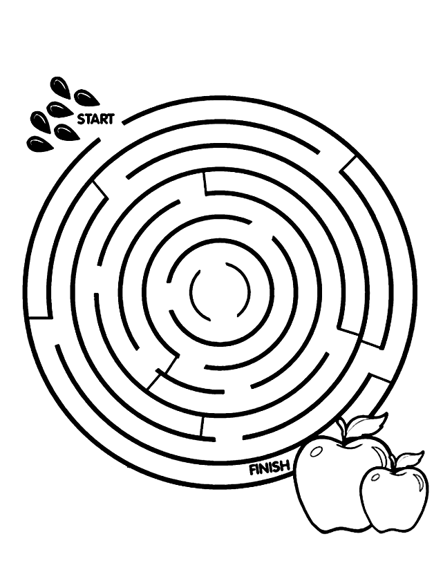 Maze | Free Coloring Pages - Part 7