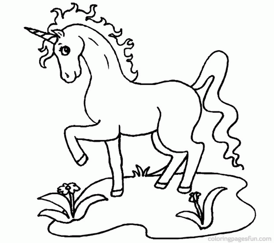 Unicorn Coloring Pages 20 | Free Printable Coloring Pages
