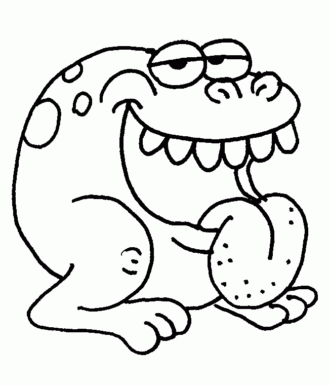 Funny Monsters - 999 Coloring Pages