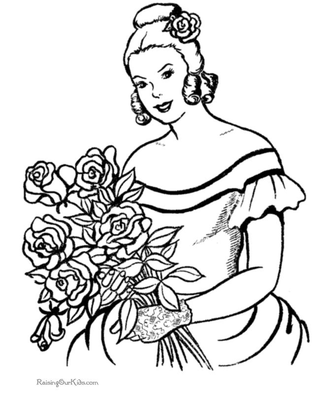 Free Flower Coloring Pages | Coloring Pages