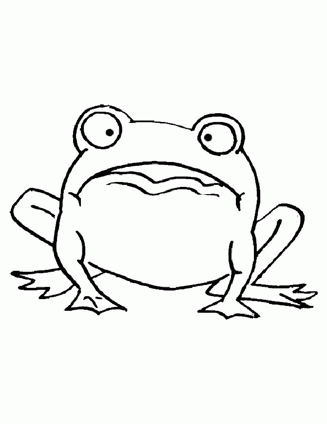 colorwithfun.com - Frog Print Out Coloring Pages For Kids Online