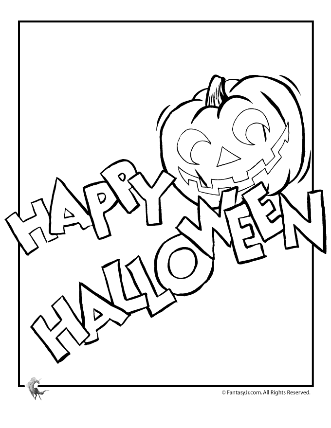 transmissionpress: 11 Happy Halloween Coloring Pages