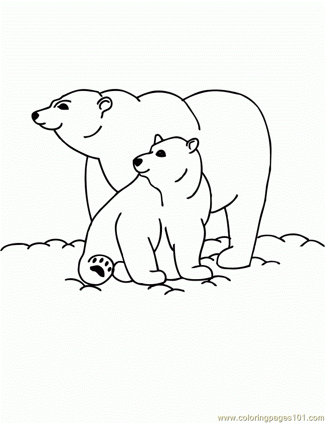 Search Results » Baby Polar Bear Coloring Pages