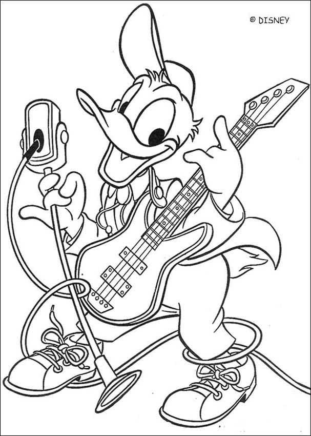 Disney Donald Duck coloring - Coloring Pages | Wallpapers | Photos
