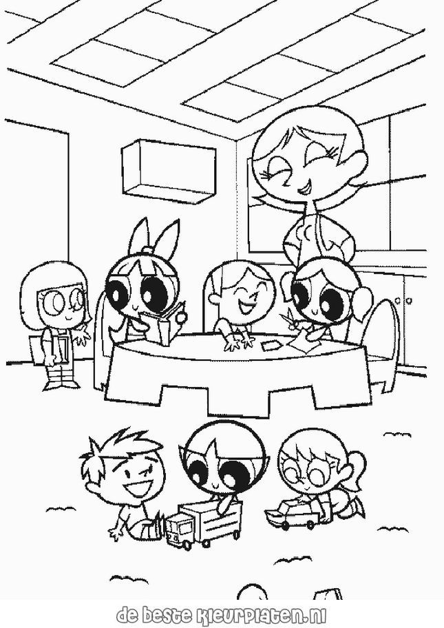 PowerPuffGirls027 - Printable coloring pages