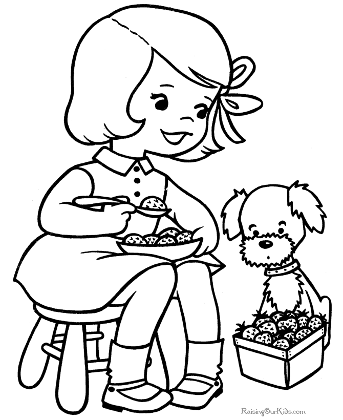 Springtime Coloring Pages 313 | Free Printable Coloring Pages