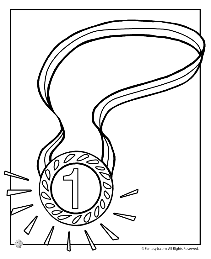 Free Olympic Coloring Pages : Mommypage
