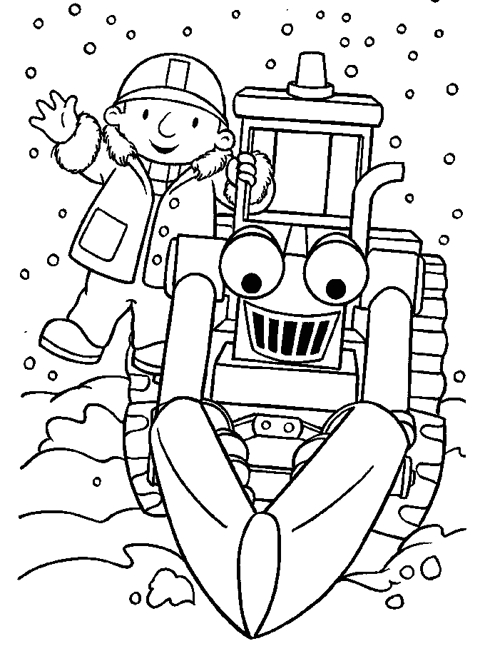 Bob the Builder Coloring Pages | Coloring Pages For Kids