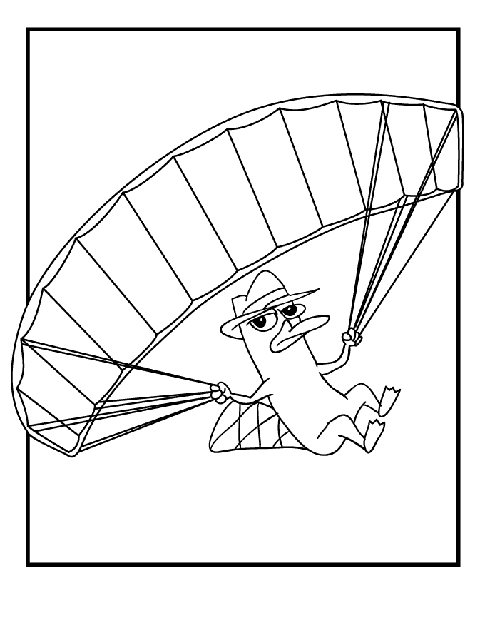 Phineas Og Ferb Colouring Pages Tattoo