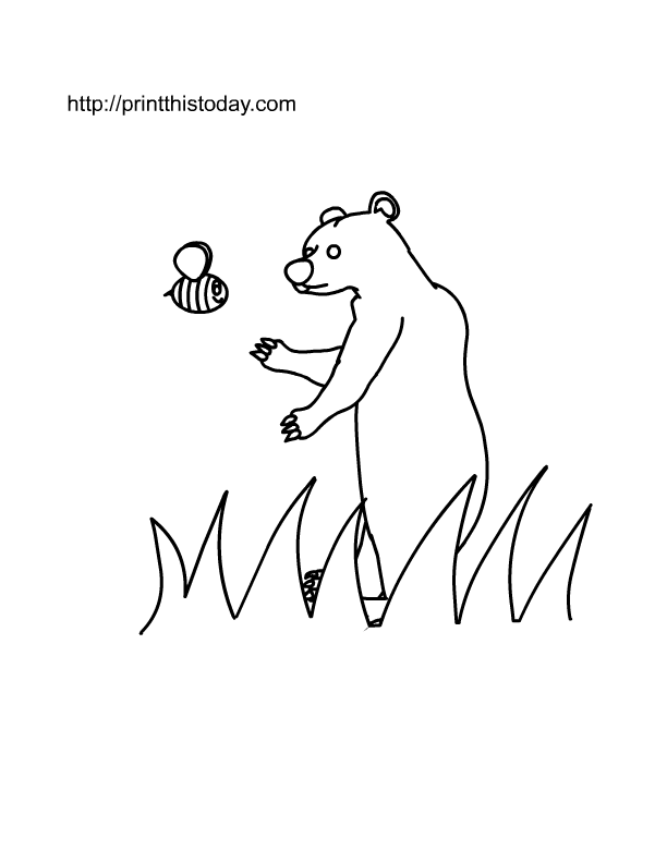 Free printable Wild Animals coloring pages (1) | Print This Today