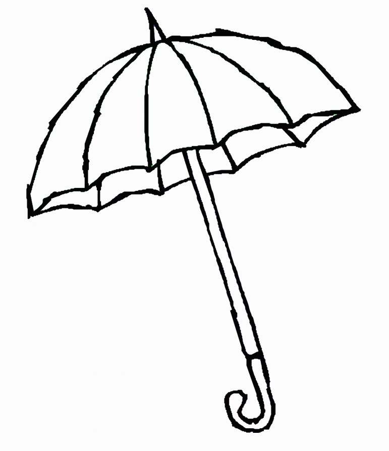 Umbrella | Free Coloring Pages