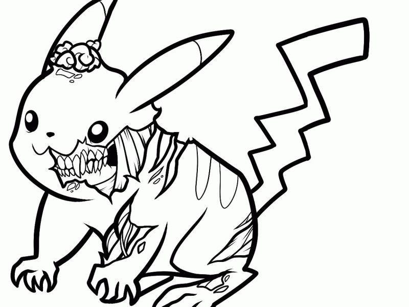 Baby Pikachu Coloring Pages | Best Cartoon Wallpaper