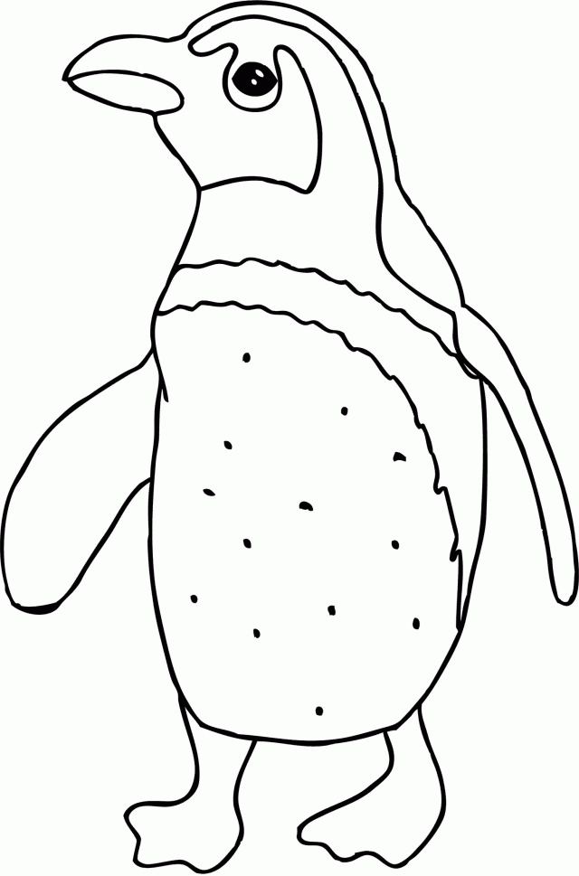 12486 Kids Free Printable Penguin Animal Coloring Page Printable