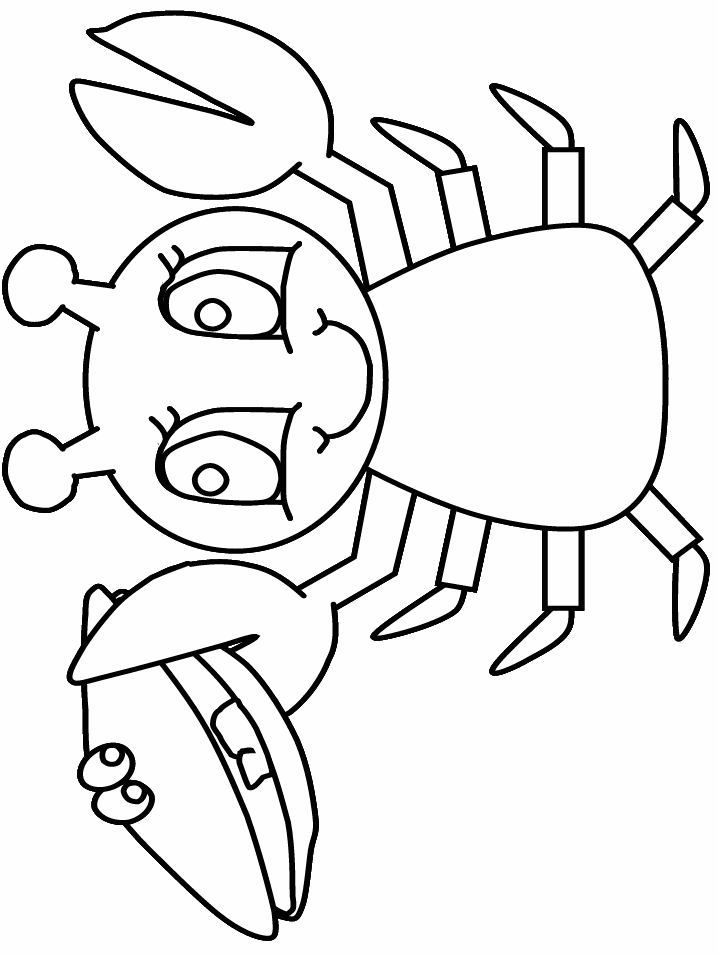 Ocean Lobster Animals Coloring Pages & Coloring Book