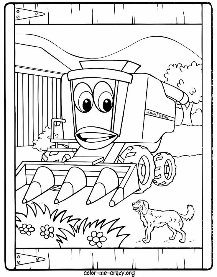 Coloring Pages John Deere Printable | Coloring pages