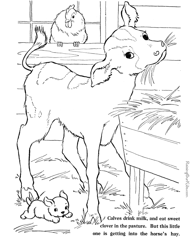 Printable Farm Coloring PagesColoring Pages | Coloring Pages