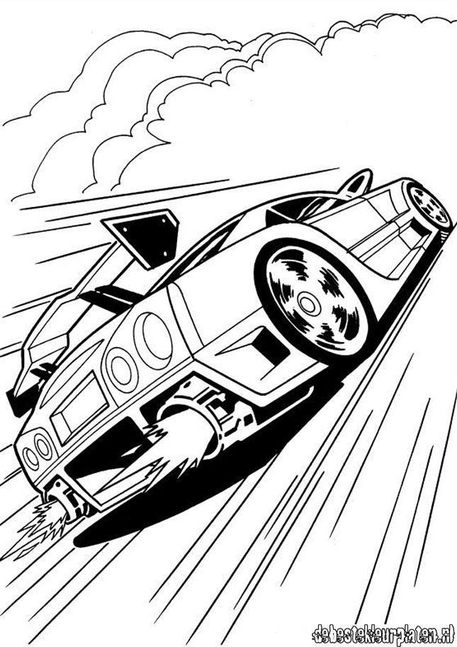 Hotwheels35 - Printable coloring pages
