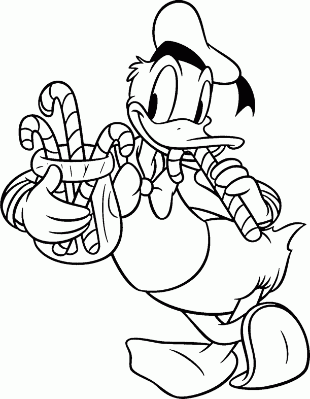 coloring pages of donald duck | Creative Coloring Pages