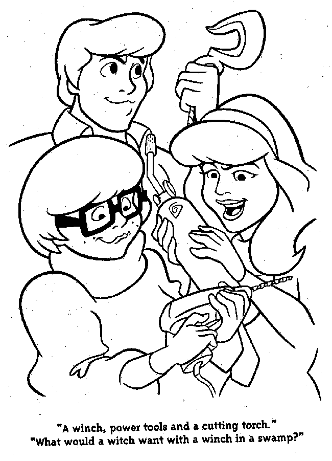Scooby Doo Coloring Pages and Pictures
