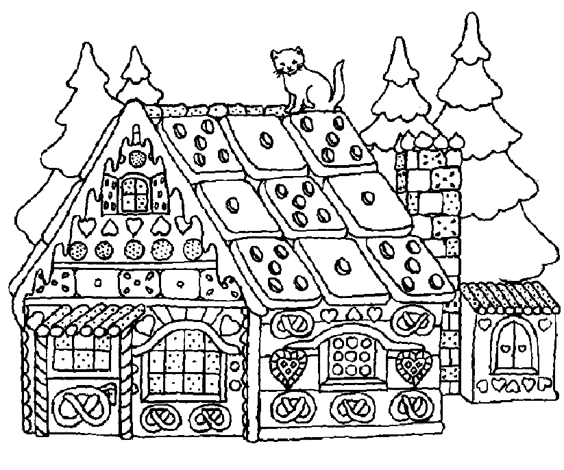 house 12 Colouring Pages