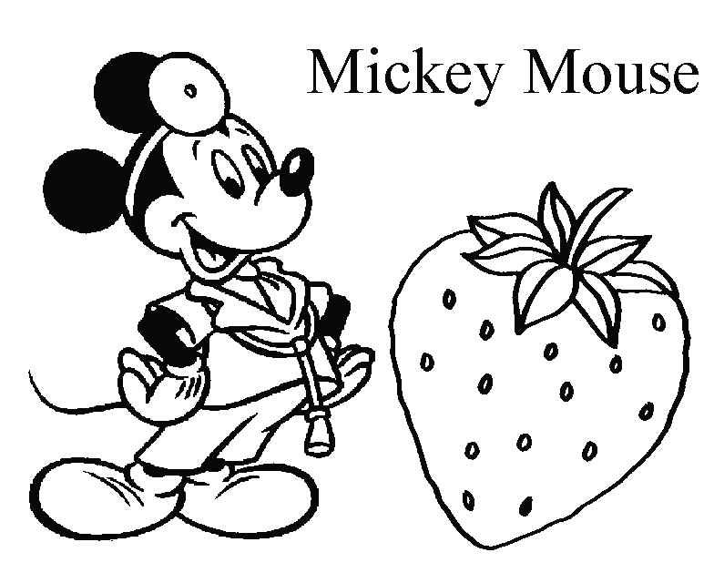 coloring pages mickey mouse : Printable Coloring Sheet ~ Anbu