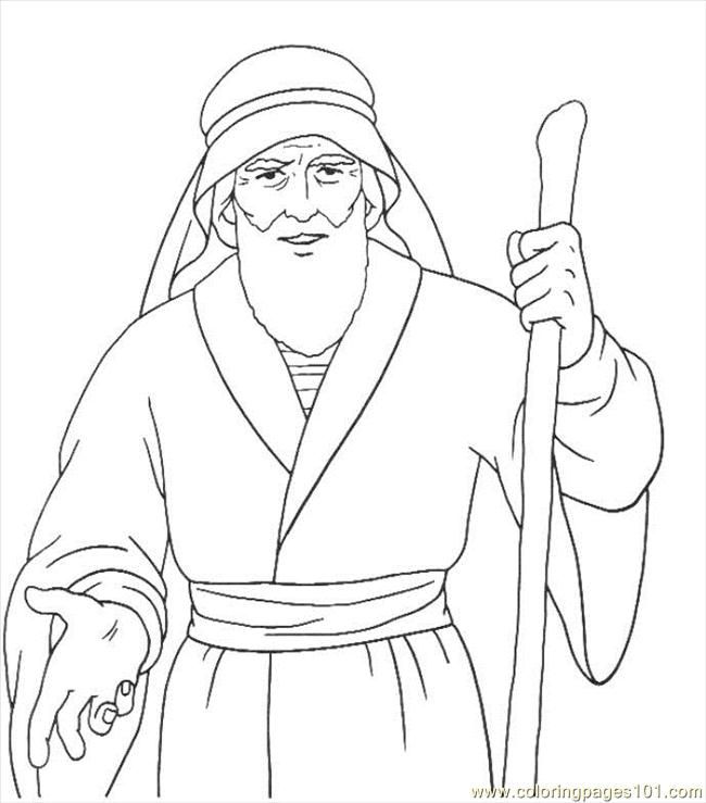 Moses Coloring Pages 443 | Free Printable Coloring Pages