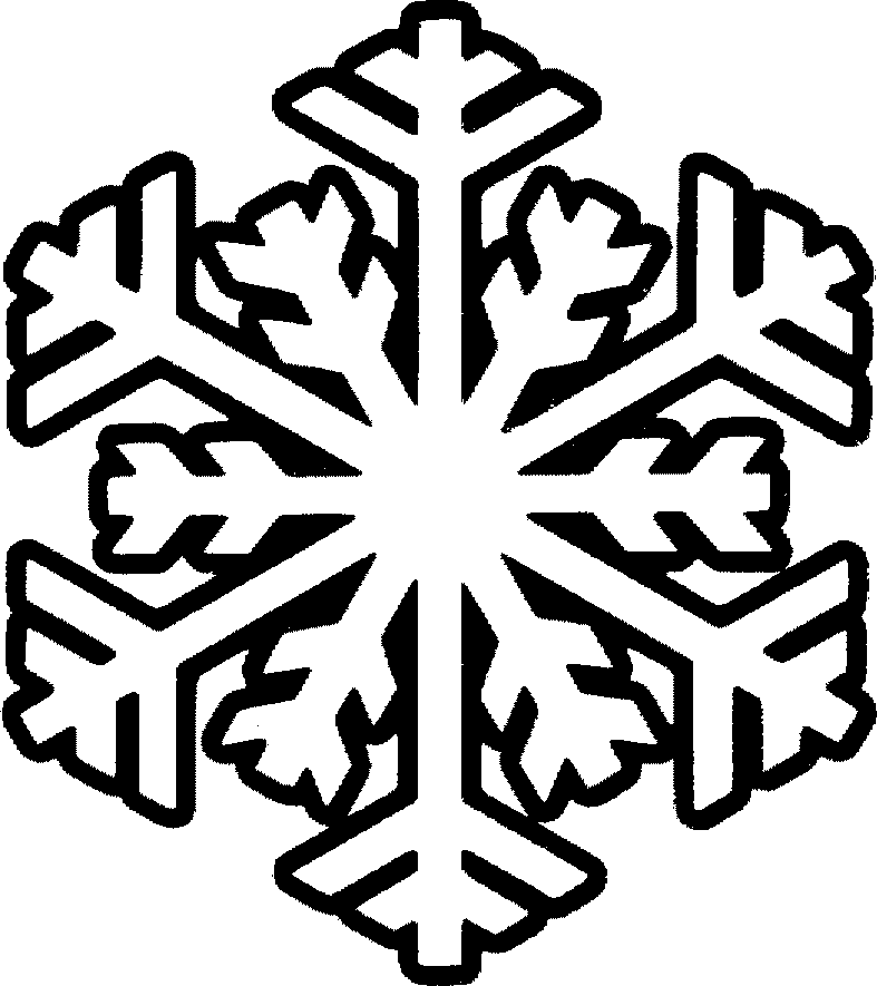Winter Snowflakes Coloring Pages - Snowflake Coloring Pages