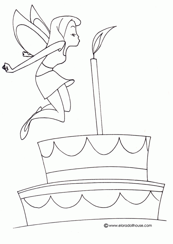 Fairy 1 Coloring Page