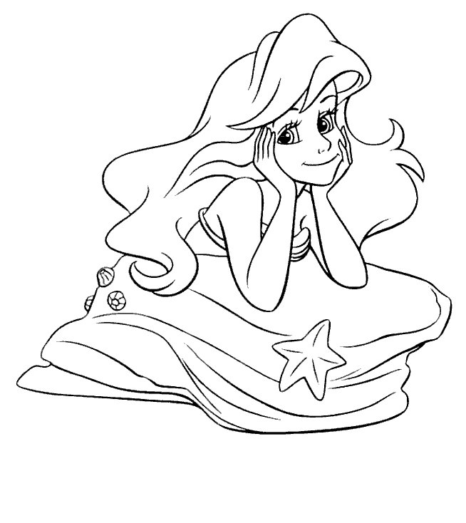 Disney The Little Mermaid Coloring Pages #43 | Disney Coloring Pages