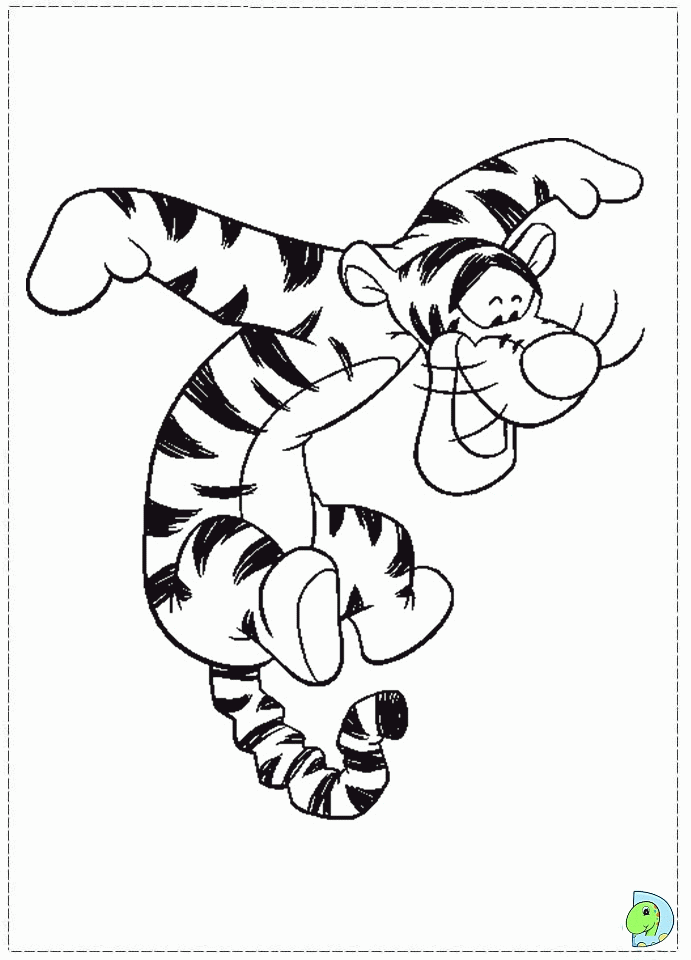tigger Colouring Pages (page 2)