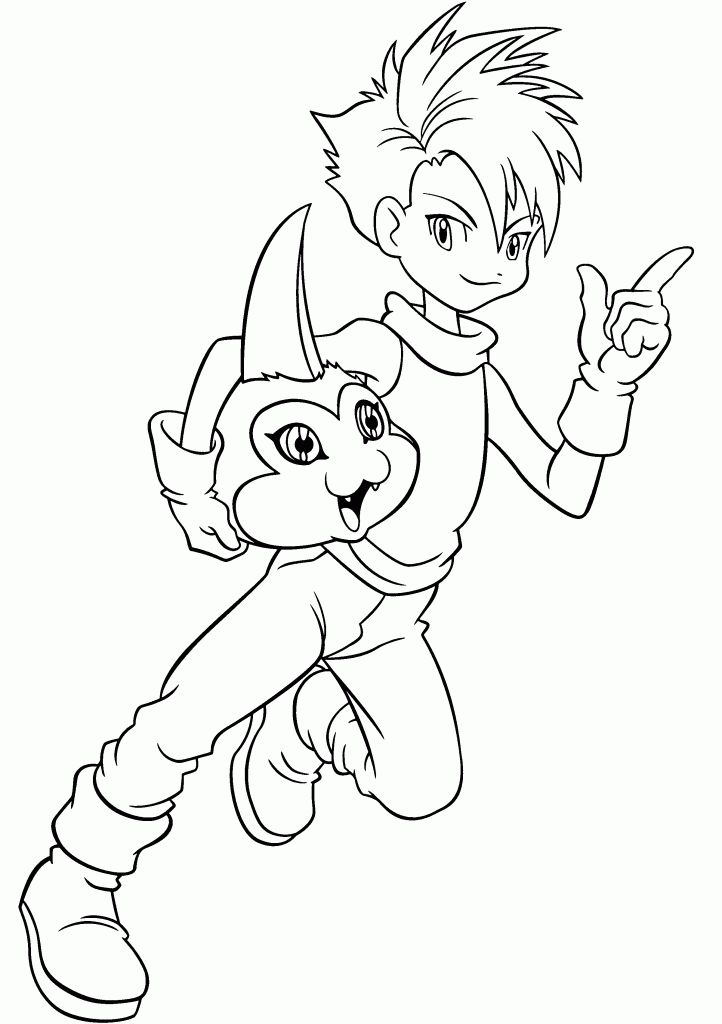 Printable Digimon Coloring pages | Coloring Pages
