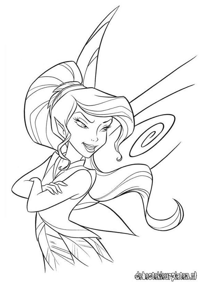 Tinkerbell Halloween Coloring Pages | Great Images Gallery