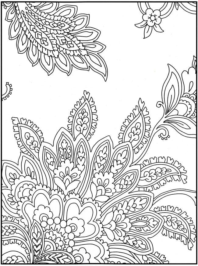 INTRICATE DESIGNS Colouring Pages