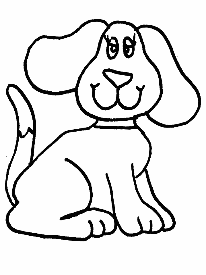 Dog Pictures To Print And Color | Animal Coloring Pages | Kids