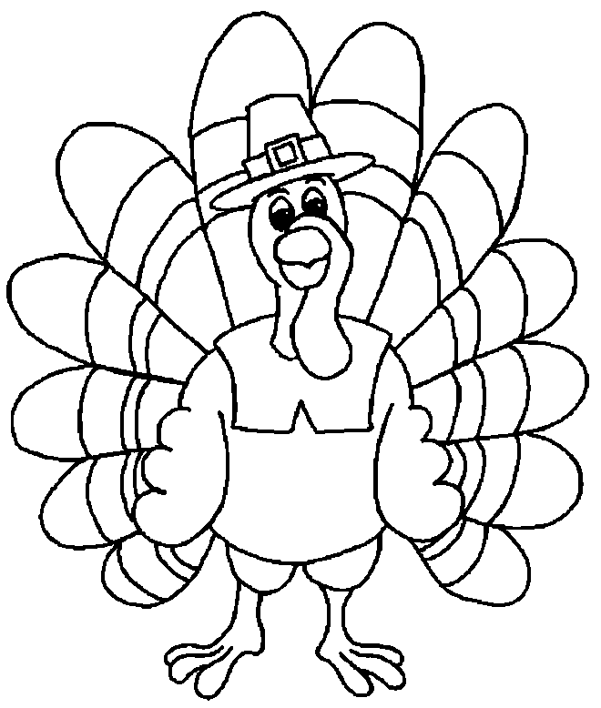 Coloring Pages Of Turkeys For Thanksgiving | Disney Coloring Pages