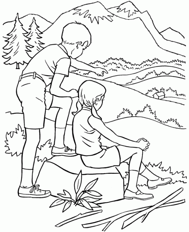 Summer Coloring Pages for Kids Printable | Printable Coloring